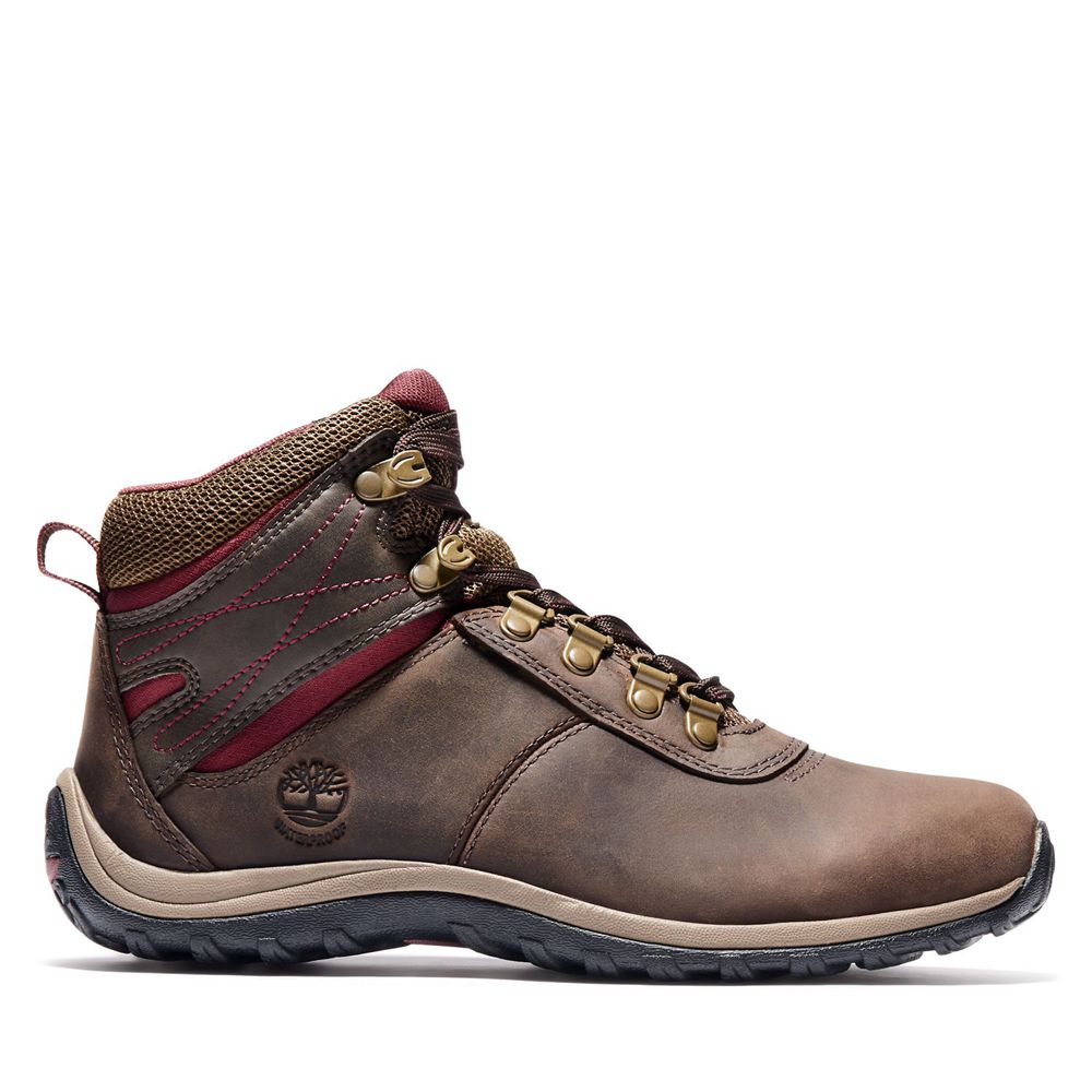 Botas de Montaña Timberland Mujer Norwood Mid Waterproof Marrones - Chile QWC-529076